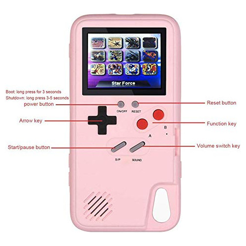 Estuche Rosa Mujer Consola Juegos iPhone 8, Estuche 3d A 7,
