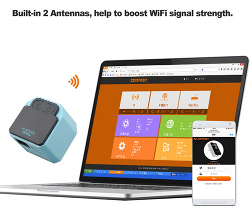 300m Wifi Repetidor Inalámbrico 802.11n Mini Amplificador De
