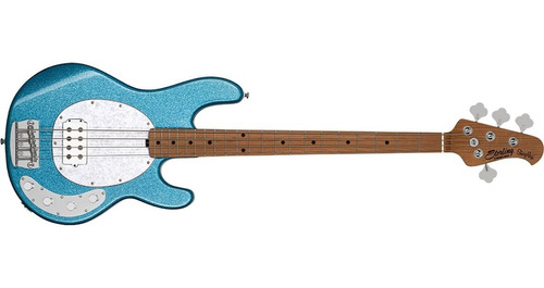 Sterling By Music Man Stingray Ray34 Bajo Blue Sparkle