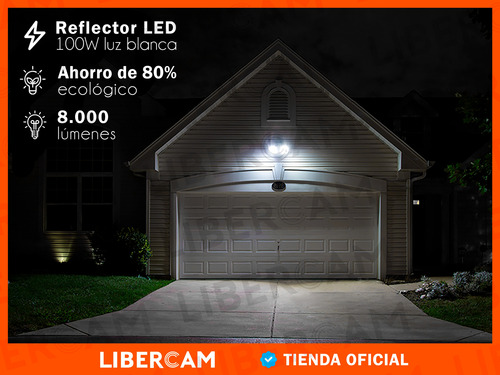 Reflector Led 100w Exterior Alta Potencia Multiled Ip66 Frio