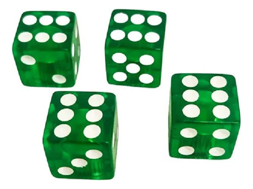 Juego Tapon De Valvula De Dado Verde Universal