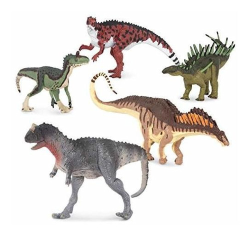 Terra By Battat Toy Dinosaur Set Con Ceratosaurus (5 Piezas)
