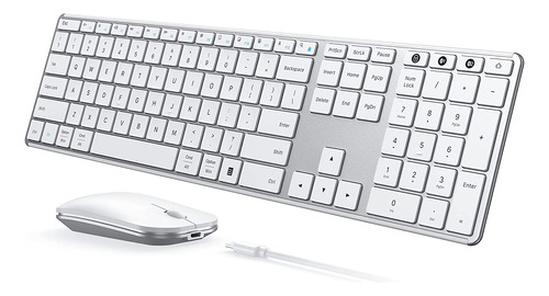 Seenda - Combo De Teclado Y Mouse Inalámbricos Bluetooth 