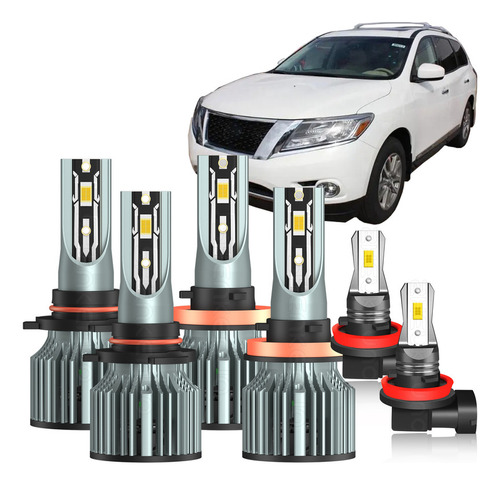 Bombillas De Faros Led Combinadas Para Honda Accord2013-2015