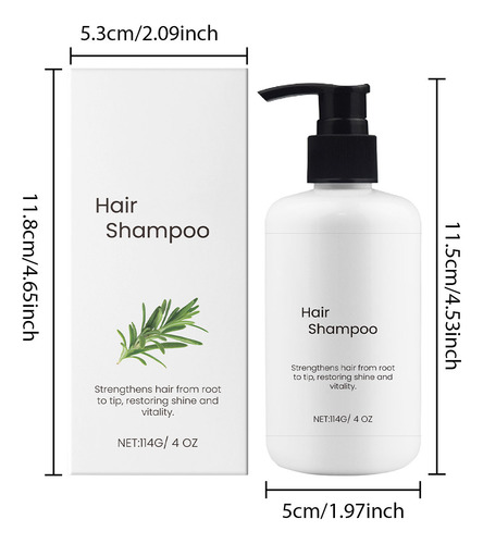 Shampoo De 114 Ml De Limpeza Profunda, Nutre E Repara Fragrâ