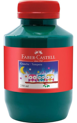 Tinta Guache 250ml Verde Pct Com 06