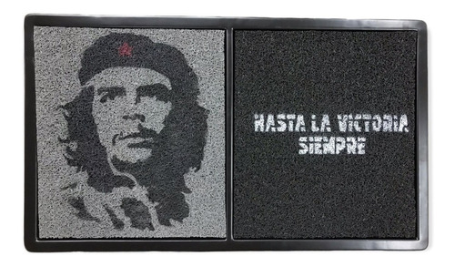Alfombra Sanitizante Doble Pvc Color Diseño Che Guevara X9