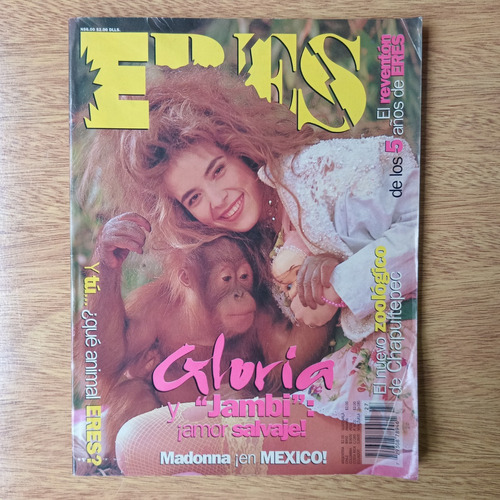 Revista Eres 129 Gloria Trevi Madonna Thalia Castañeda Keiko