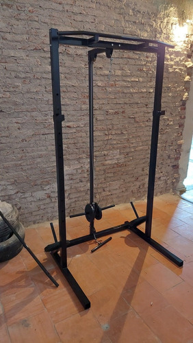 Jaula Con Polea Alta Y Baja , Rack Con Polea, Gimnasio