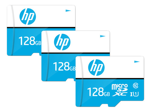 3 Piezas Tarjeta De Memoria Hp Mi310 128gb Uhs-1 Microsdxc