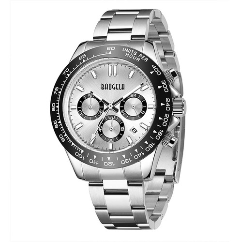 Baogela-reloj De Lujo Para Hombre, Cronógrafo De Cuarzo, Res