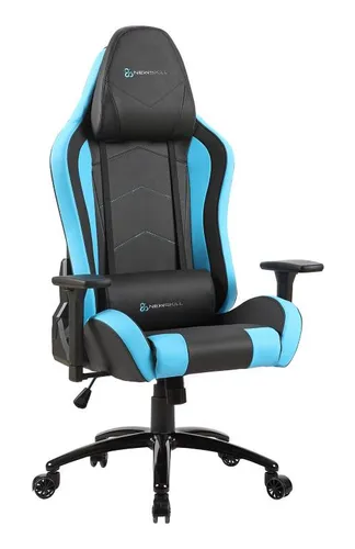 Silla Gamer Takamikura Negro/azul Newskill Color Azul
