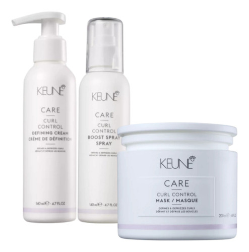 Kit Completo Keune Care Curl Control Para Cabelos Cacheados