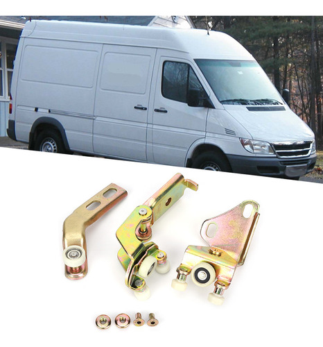 Kit Completo De Guía De Rodillos Para Puertas Corredizas 2d1