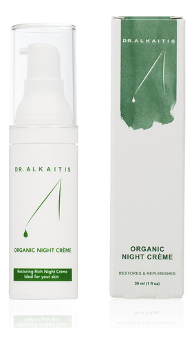 Dr. Alkaitis Crema De Noche Organica, 1 Fl Oz