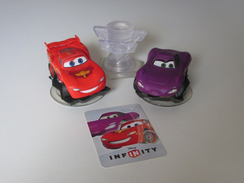 Rayo Mcqueen Holley Shiftwell Playset Cars / Disney Infinity