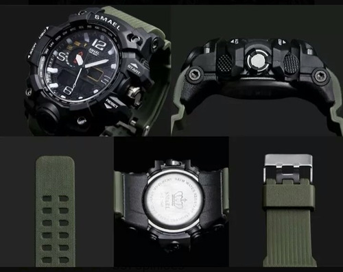 Relogio Smael Esporte Para Homens 1546 Montre Prava D' Agua