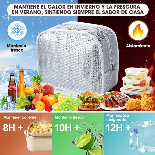 Pack 10 Loncheras Térmicas Capibara - Mayoreo Diseños Mixtos