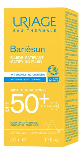 Bariésun Fluido Matificante SPF50+ 50ml de Uriage