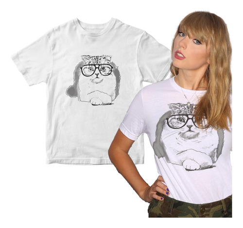 Remera Unisex - Taylor Swift T-shirt Cat