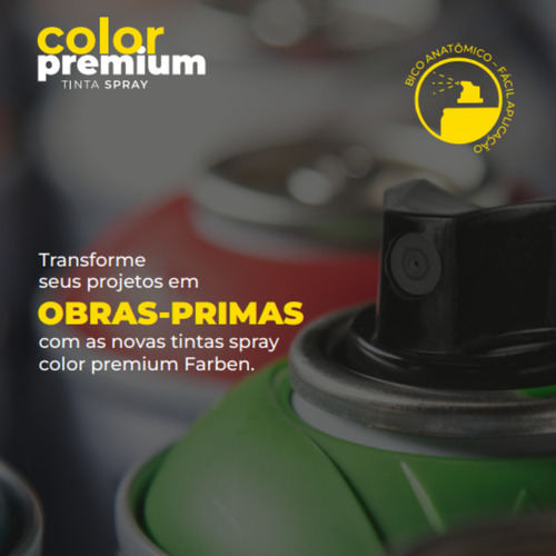 Kit 3 Tinta Spray 400ml Uso Geral Todas As Cores Automotivo.