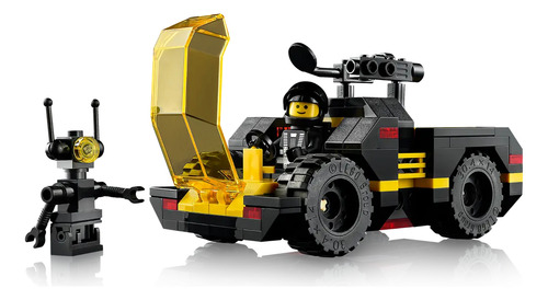 Lego Icons Blacktron Renegade 10355 - Versão de personagem em minifigura Blacktron de 1151 Pz