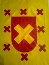 Estandarte Cruz Orlada De Chapa