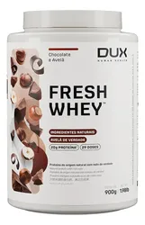 Whey Protein Dux Nutrition FreshWhey 900g Sabor Chocolate Belga e Avelã Creme de Avelã - Foto oficial e menor preço