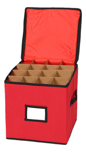 Caja Organizadora Para Guardar Adornos Navideños, Bolsa