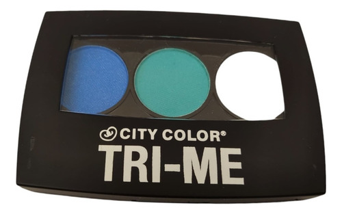Sombra De Ojos City Color Tri-me City Color Color 3 Gamas Colores Brillos Y Mate