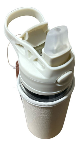Botella De Agua Deportiva 500ml De Vidrio Con Funda Frostt