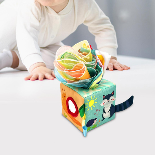 Caja De Pañuelos Para Bebé, Juguete, Juguete De Alto