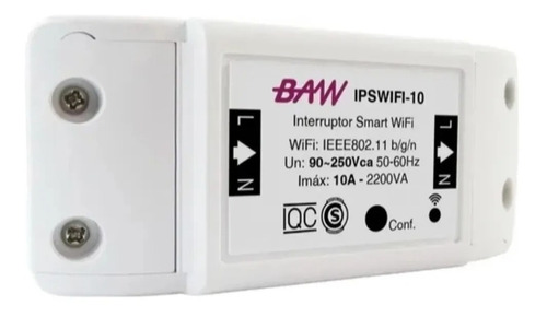 Interruptor Inteligente Wifi Smart Life Baw 