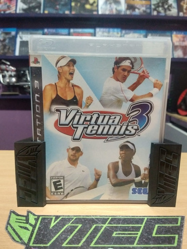 Virtua Tennis 3 Para Ps3 Físico Usado 