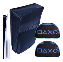 Comprar Kit Capa Vertical Ps5 Slim + 2 Estojos Cases Pu002F Controle Ps5