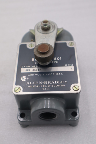 Allen Bradley 801-asc17 / Ab 801asc17 Ser A Stock L- Ccw
