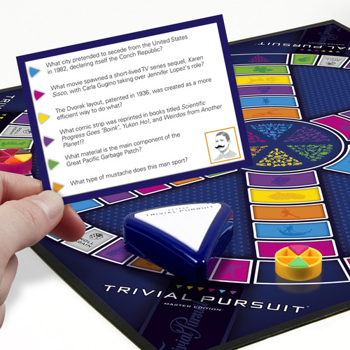 Juego De Preguntas Hasbro Gaming Trivial Pursuit Master Edit