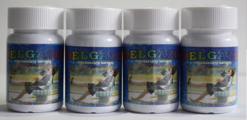 Delgazit Adelgaza + Quema + Reduce + Natural / 4 Unidades
