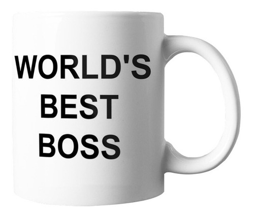 Taza De Ceramica The Office World's Best Boss Micheal Scott
