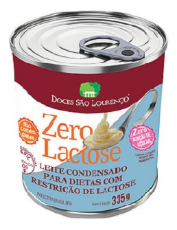 Kit 4 Und Leite Condensado Zero Zero S. Lourenço 335g