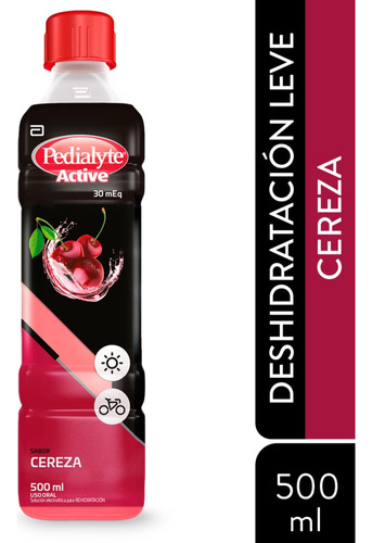 Pedialyte 30 Zinc Cereza  500ml