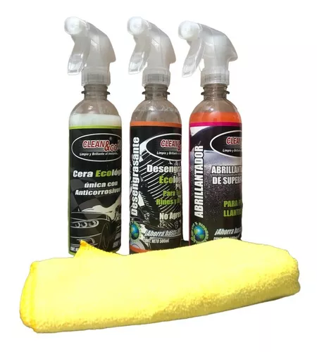 Kit De Limpieza Auto Moto Promo Flash Clean & Go