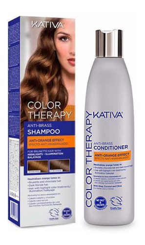 Color Therapy Anti-brass - Shampoo Y Acondicionador