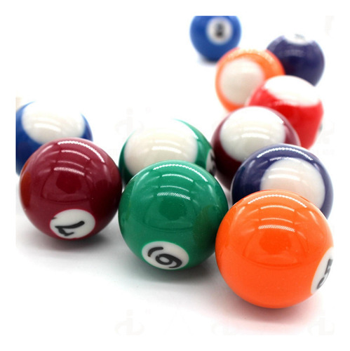 Mini Bolas De Billar De 16 Piezas, Bolas De Mesa De Billar,