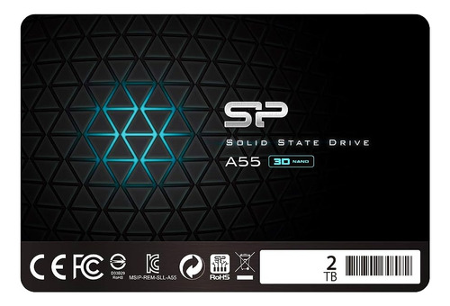 Silicon Power 2tb Ssd 3d Nand A55 Slc Cache 550mb/s