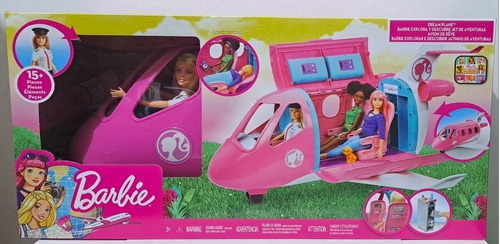 Barbie Avión Explora Y Descubre Jet De Aventura Con Muñeca