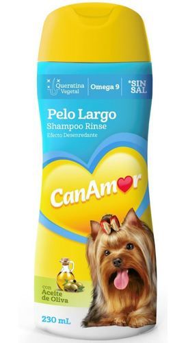 Shampoo Pelo Largo Canamor Y A