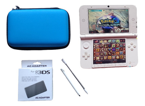 Nintendo 3ds Xl Excelente Estado - Accesorios Y Memoria 64g