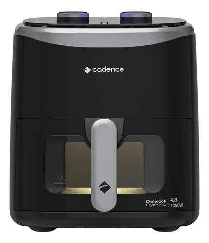 Fritadeira Sem Oleo 42l Cadence Com Visor Delicook Fryer Sh