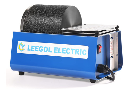Leegol Electric Mquina De Vaso Rock  Pulidora De Roca De Tam